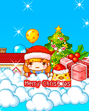 圣诞快乐Merry Christmas祝福动画 4050)