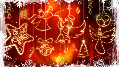 圣诞节PSP壁纸 7461)