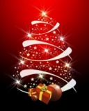 圣诞节漂亮的圣诞树 12700)