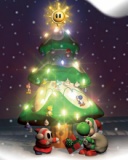 圣诞节漂亮的圣诞树 12701)