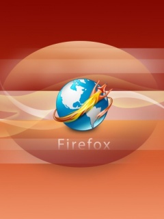 火红的firefox标志壁纸 13498)