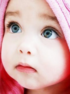 眼睛非常漂亮的外国小宝宝图 14193)
