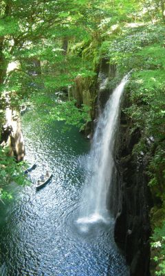 美丽怡人的瀑布风景 14873)