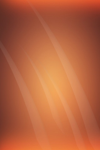 橘色镜面iPhone4壁纸 16743)