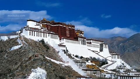 中国西藏布达拉宫图集 18008)