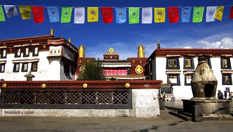 中国西藏布达拉宫图集 18010)