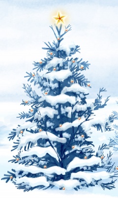 一些布置得非常漂亮的圣诞树 23868)