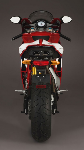两轮怪兽赛车杜卡迪(Ducati)俯视图手机壁纸 24704)