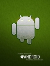 Android标志小机器人的手机图片