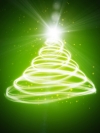 圣诞节最主要标志物漂亮的圣诞树