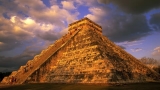 古玛雅遗址之金字塔图